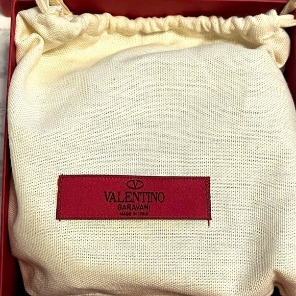 Valentino Garavani Professionally Authenticated Rockstud Black Mini Bag - Picture 15 of 16